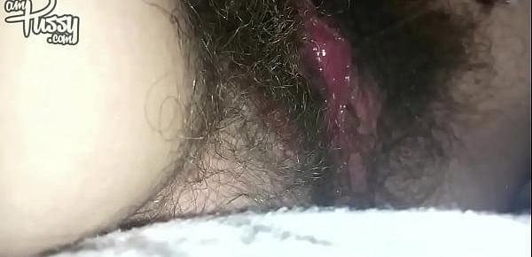  WET HAIRY STICKY AMATEUR PUSSY